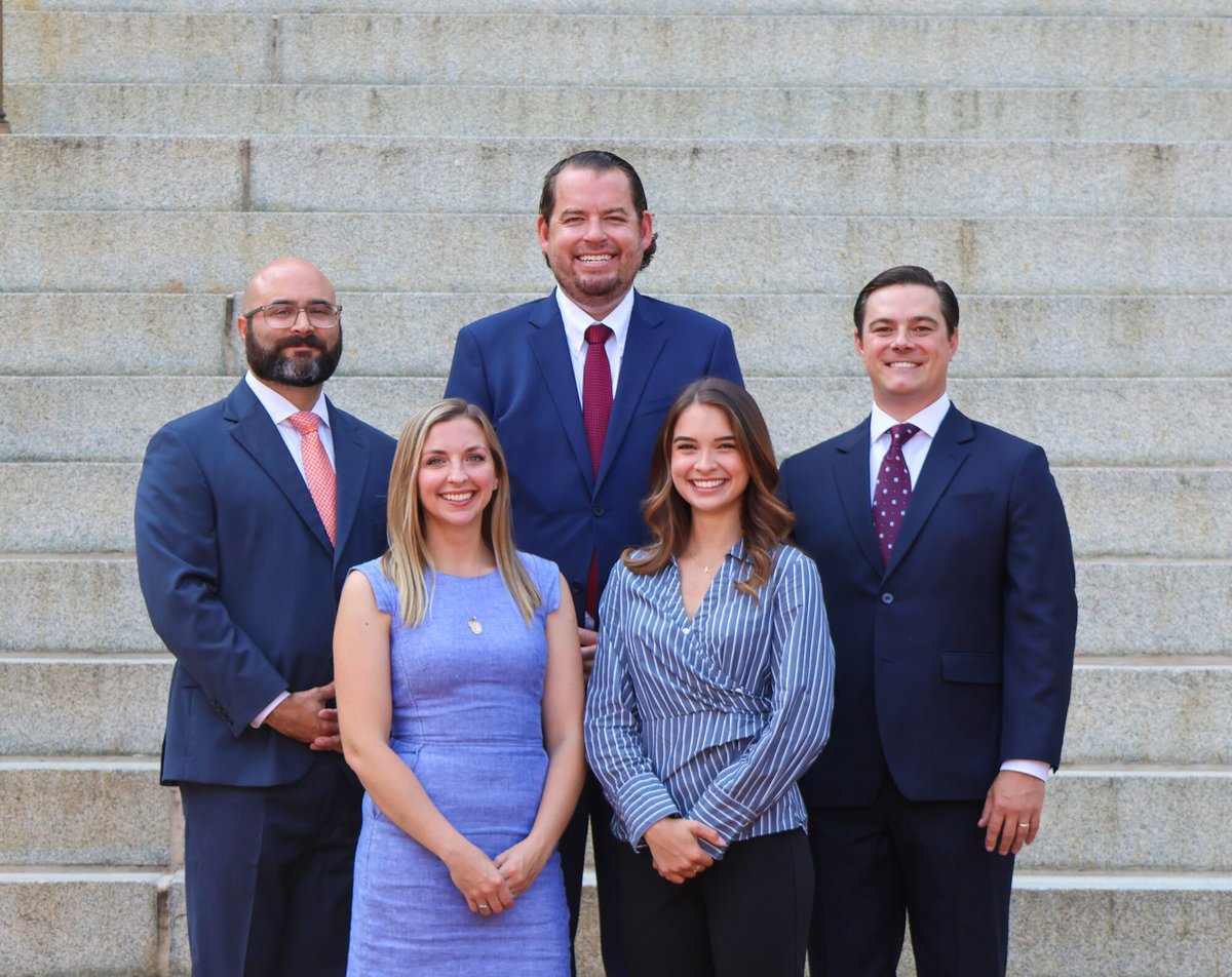 The Providence Strategies team outside the Maryland State House